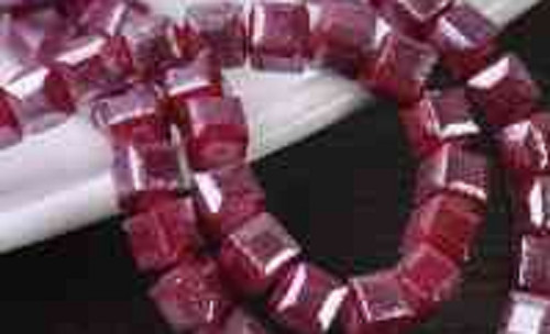Perles cubes crystal 6 - cubes,