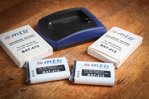 Batterie pour nikon - 2x,