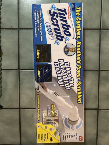 Turbo scrub 360 cordless - turbo, 360°