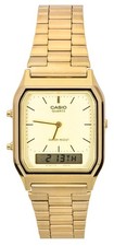 Casio Analogique Numérique Or