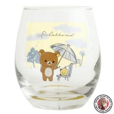 NOUVEAU verre San-X Rilakkuma Rilakkuma motif ciel après pluie A TB66301 H95 ...