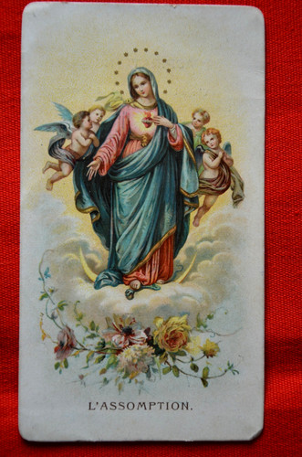 Image pieuse assomption - image, l