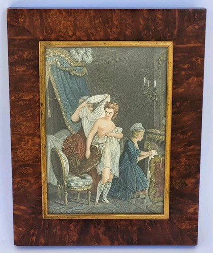 Joli ancien tableau gravure - tableau,