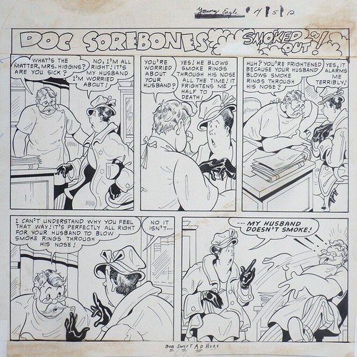 Planche originale publiée