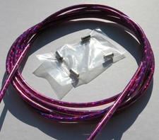 Gaine de cable frein rose metallic 2M5 velo fixie cruiser course ville VTT BMX