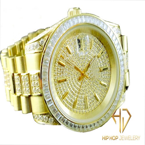 Custom men yellow gold - men's, tone