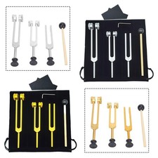 Pour outils de guérison sonore jeu de diapason portable avec options de fréque