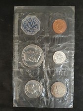 Set de 5 pièces de monnaie des États-Unis en dollars de 1962 Pièces Sous Blister