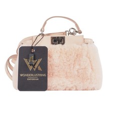 Sac FENDI Micro Peekaboo peau