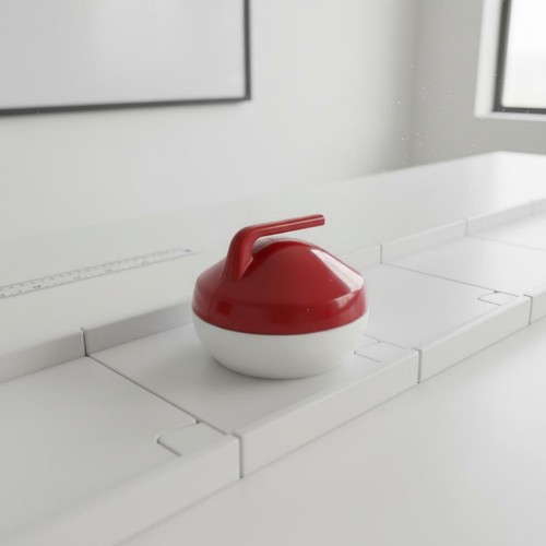 Jeu curling table - curling,
