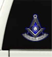 Autocollant décalcomanie ProSticker 129 (Un) 4" passé maître foi espoir charité 