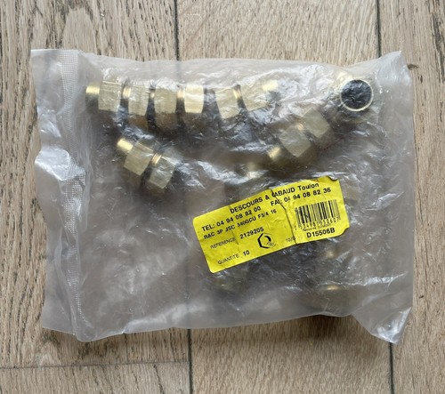 Lot raccords union sphéro - raccords,