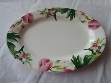 SUPERBE PLAT DE SERVICE OBLONG