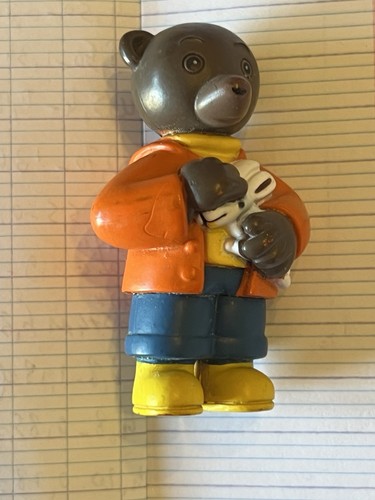 Figurine petit ours brun et - figurine,