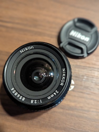 Nikon nikkor 24mm - nikon, f/2.8