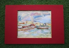 Eugène Billaud, aquarelle