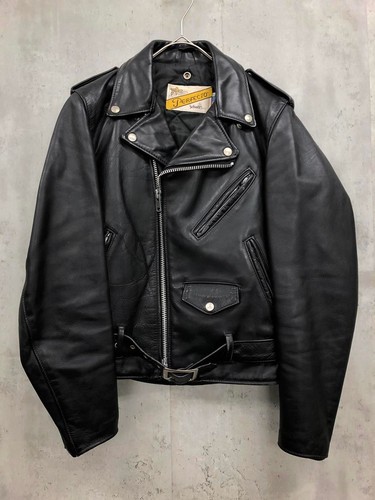 Veste cuir noir - en,