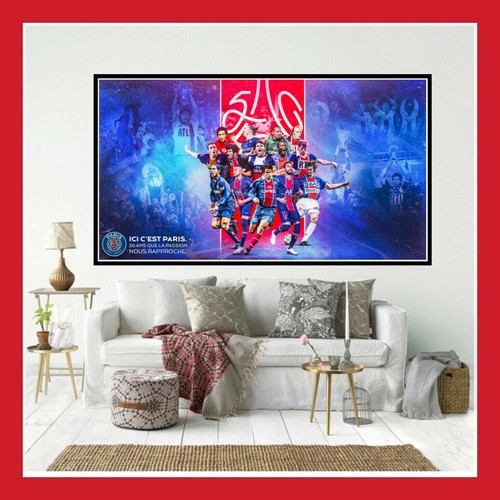 Toile poster affiche - affiche, foot