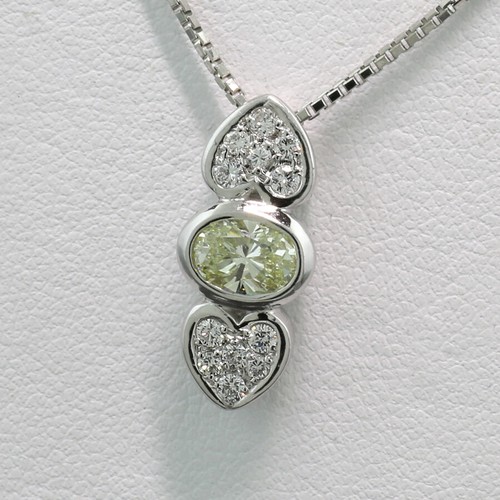 Pendentif cœur brillant - pendentif,