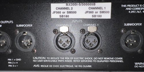 Eaw mx300i processor for - eaw,