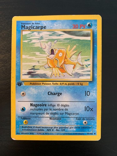 Carte pokémon magicarpe - carte, :
