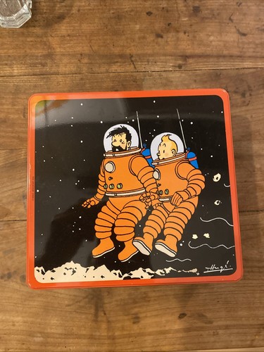 Ancienne boîte metal tintin - ,