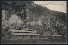 CPA Beaux-Roux, Usines Thorand-Darnay et Cie au pied de la montagne 1915 