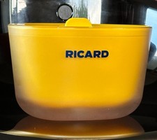 Seau à glaçons RICARD plastique jaune avec couvercle - Neuf