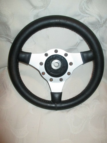 Ancien volant cuire voiture - ancien,