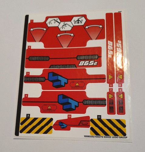 Lego technic autocollant - lego®, 1