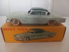 DINKY TOYS STUDEBAKER COMMANDER N°24Y + BOITE D'ORIGINE MADE IN FRANCE MECCANO