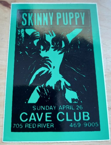 Skinny puppy cave - skinny, club