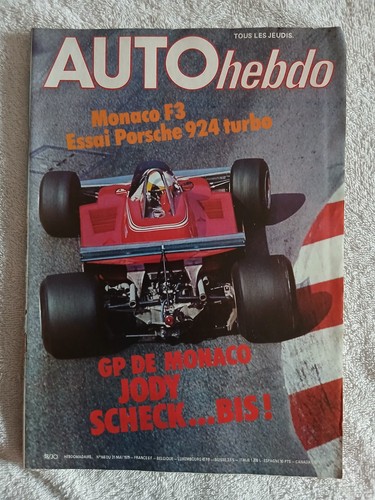 Auto hebdo 166 5 1979 - auto, 31/5/1979