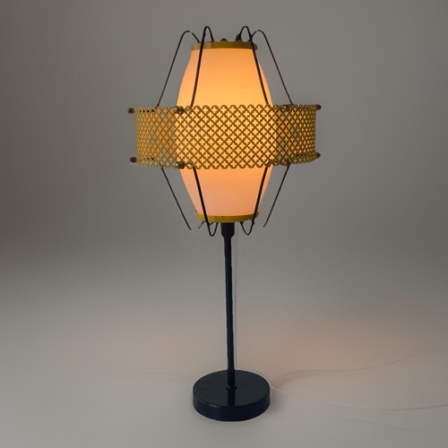 Lampe vintage 1950 tôle - 1950,