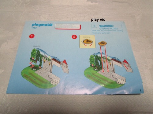 Playmobil 4163 notice - playmobil,