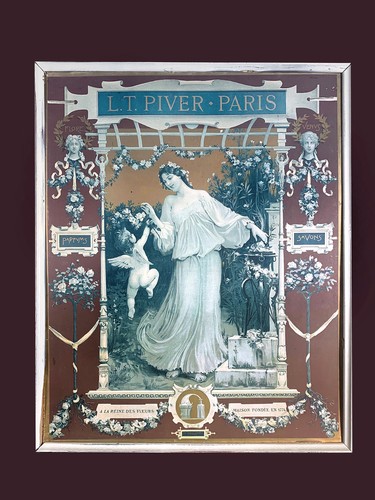 Rare affiche piver parfumerie - rare,