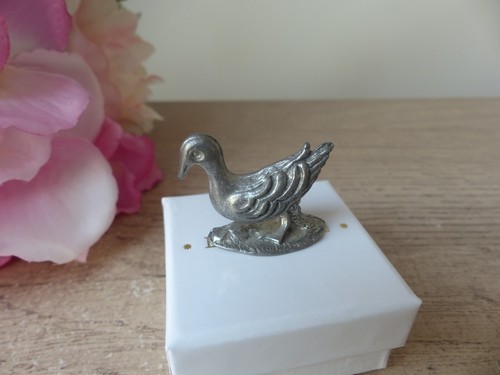 Figurine miniature canard - , en
