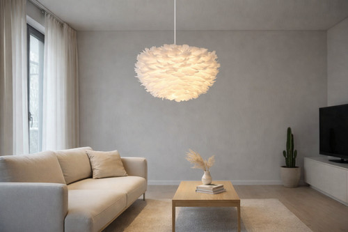 Federlampe viola 50cm nordique - federlampe,