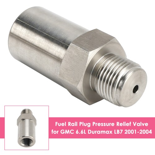Fuel rail plug pressure - rail,