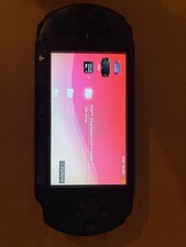 SONY PSP STREET E-1004 NOIR PLAYSTATION Portable Console Avec Chargeur Carte Jeu
