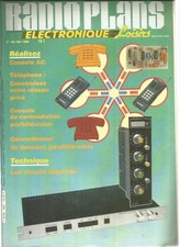 RADIO PLANS N°462 CIRCUITS IMPRIMES / CONSOLE AC / CONS. RESEAU PRIVE TELEPHONE