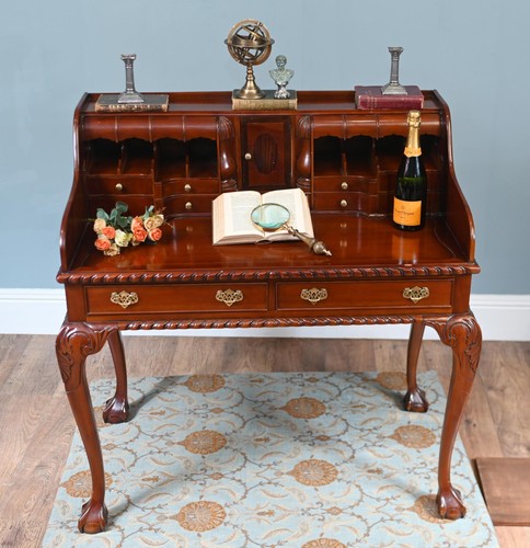 Chippendale desk mahogany - chippendale,