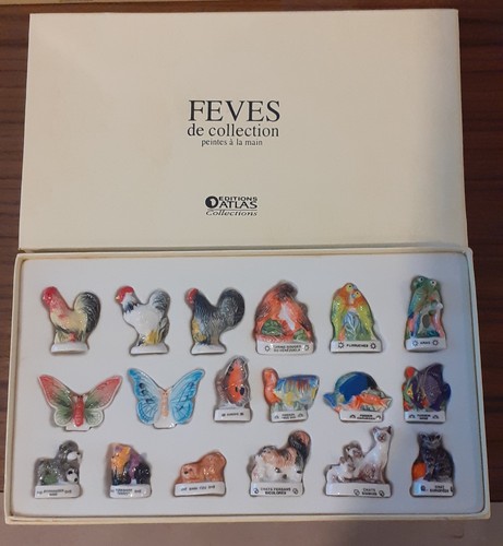 Coffret fèves animaux - de,