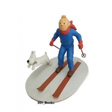 Moulinsart Tintin & Milou Ski 20cm 2002 N° 45930 - En parfait état !