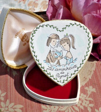 ANCIEN ÉCRIN à BIJOU OR VIDE