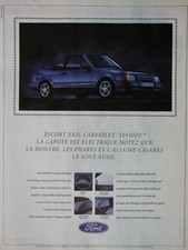 PUBLICITÉ DE PRESSE 1989 FORD