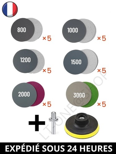 Kit ponçage pour voiture - de,