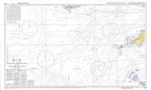 Carte maritime des approches - maritime,