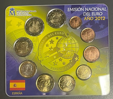 Espagne. Beau coffret BU euro