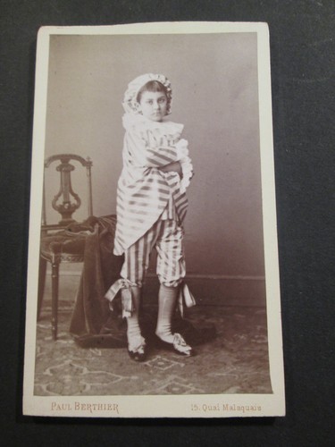 Photo cdv garcon - garcon, costume